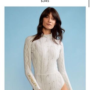 Cynthia Rowley White One Piece Wetsuit